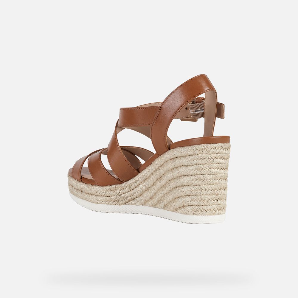 Geox Bayan Sandalet Kahverengi - Ponza - DRI-156290